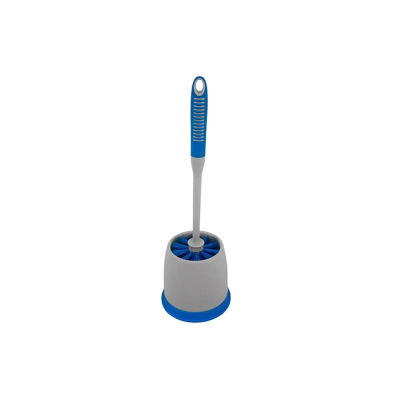 Impact® Bowl Brush PET PP Blue Gray With Caddy Ergonomic Handle 12 Count/Case