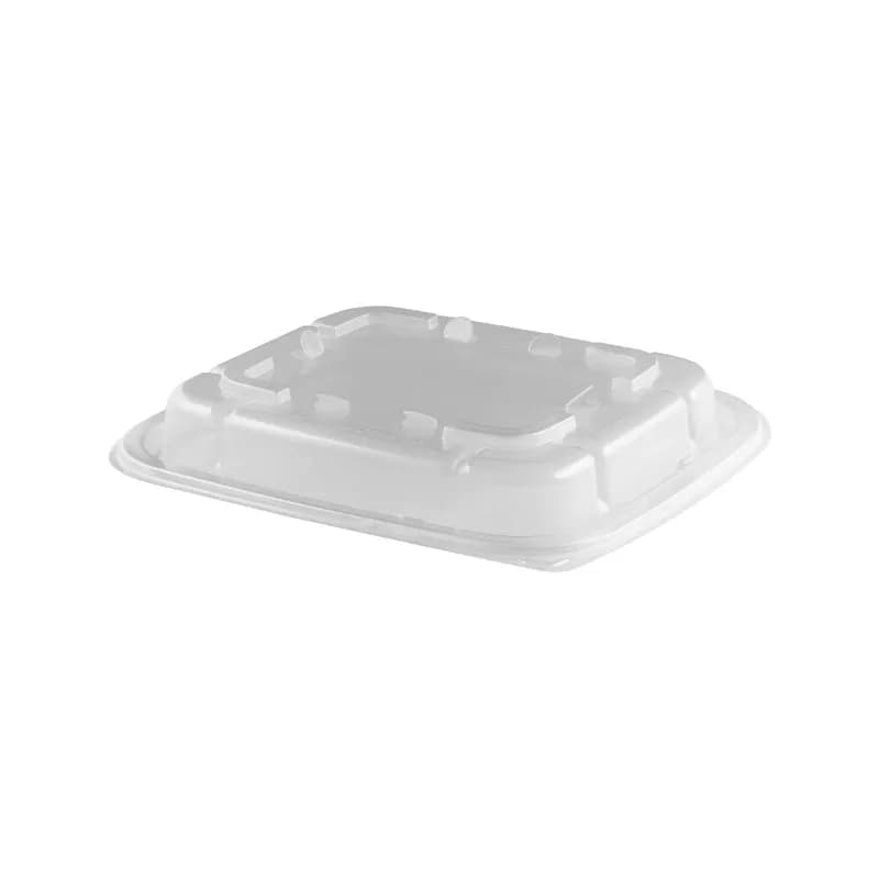 Crisp Food Technologies® Lid 6.68X5.81X1.06 IN Clear Rectangle For CF616 Microwave Safe 400/Case