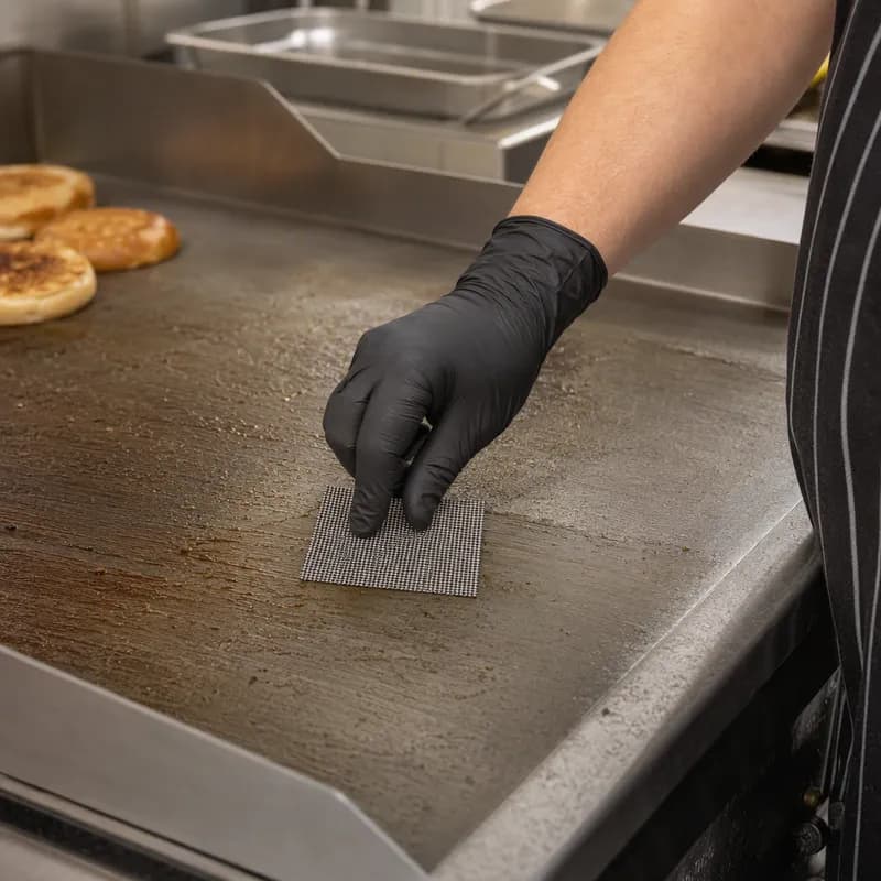 Griddle Screen 5.5X4 IN Mineral Gray 200/Case
