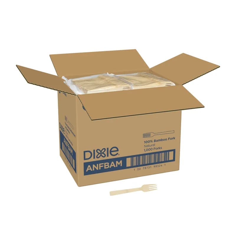 Dixie® Fork Bamboo 1000/Case