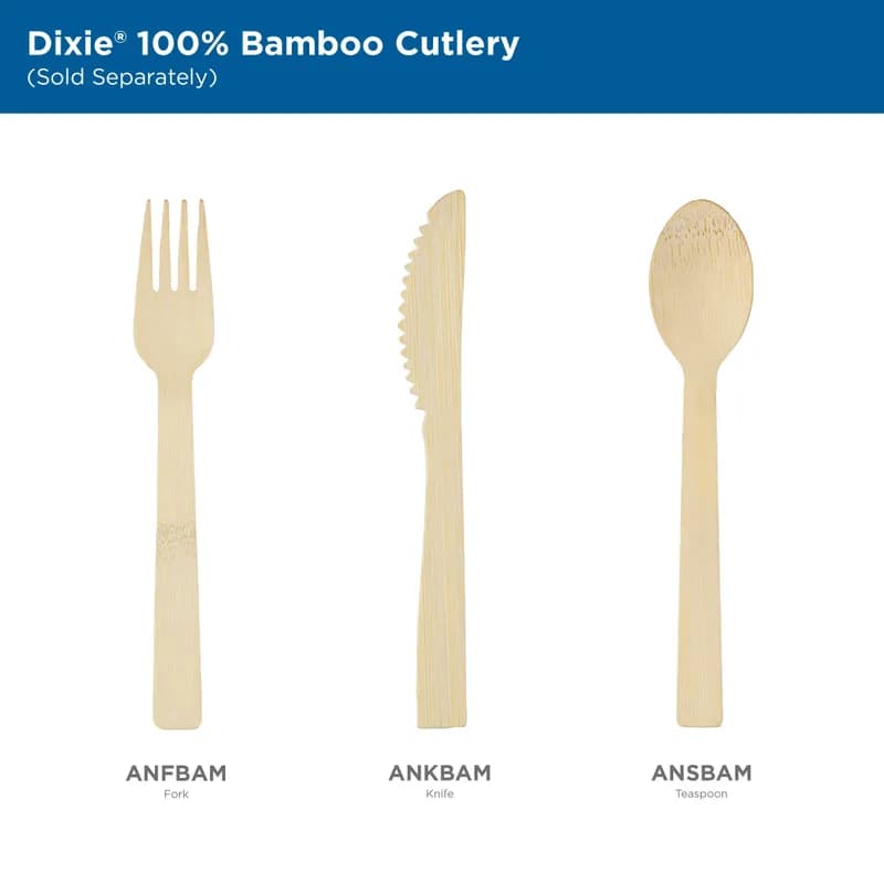 Dixie® Fork Bamboo 1000/Case