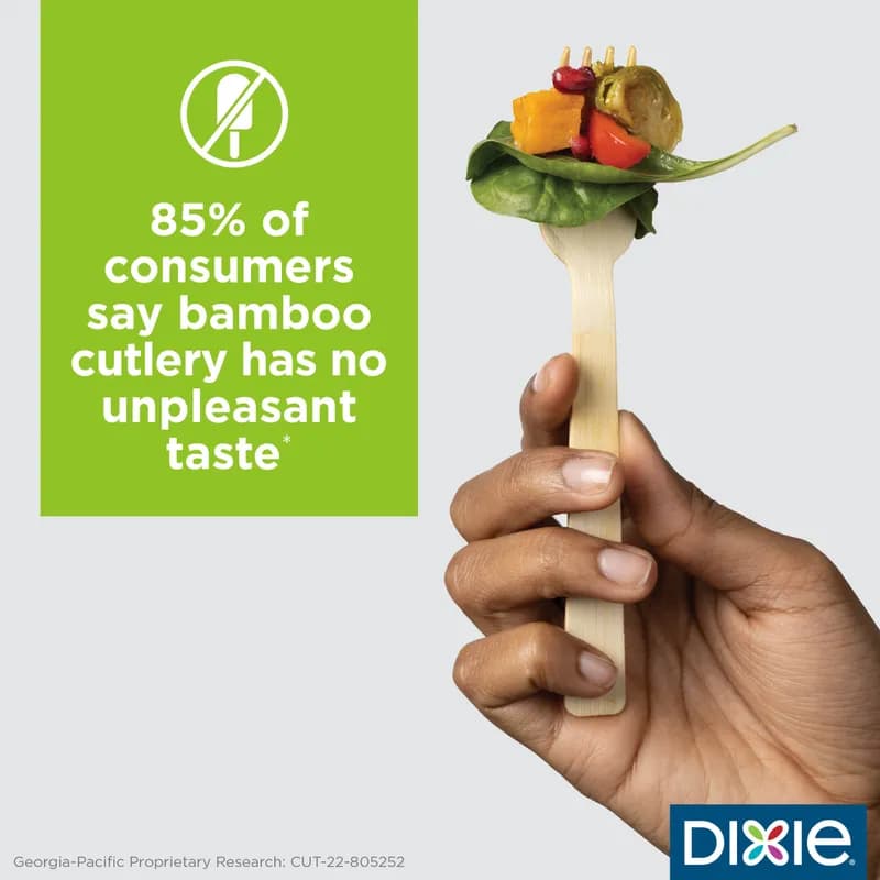 Dixie® Spoon Bamboo 1000/Case