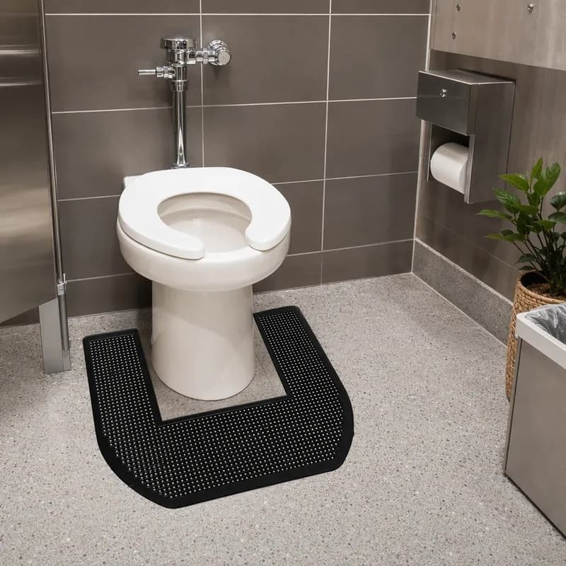 UriGard® Commode Mat Gray 6/Case