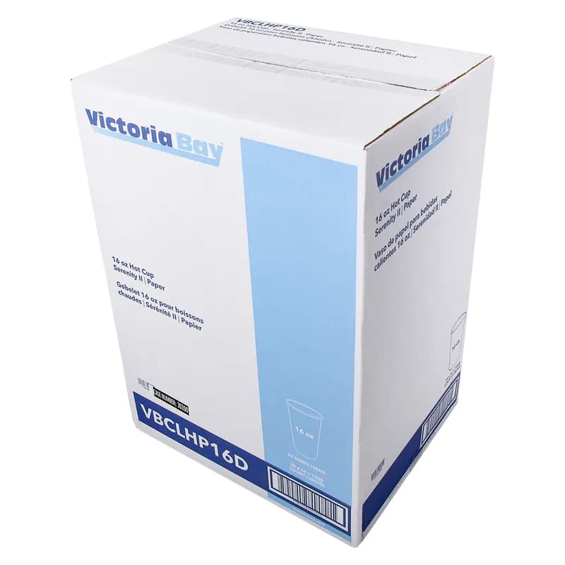 Victoria Bay Hot Cup 16 OZ Paper Serenity II 1000/Case