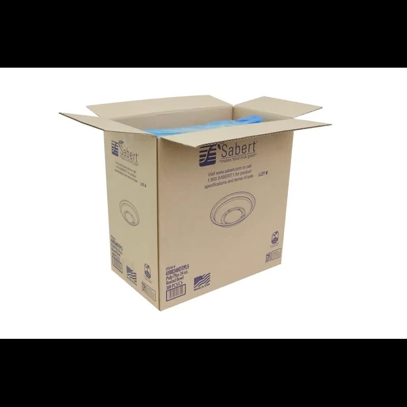 Bowl 24 OZ Pulp Fiber Kraft Round 300/Case