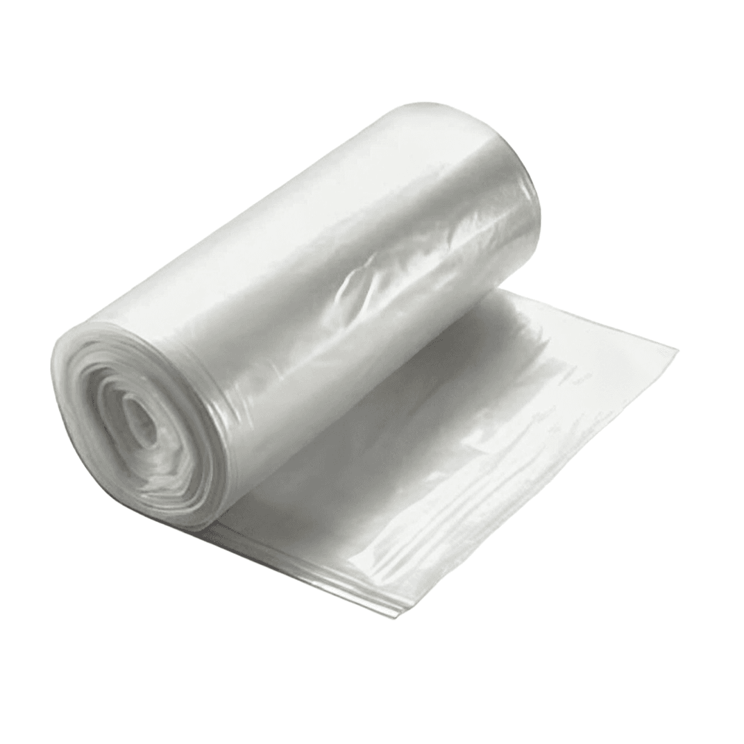 Envirotex Can Liner 38X58 IN Clear Coreless Roll Poly 100/Case