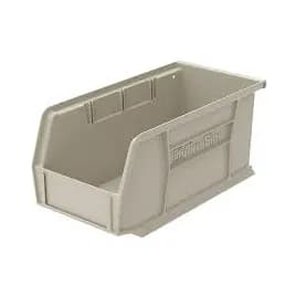 Akrobin Storage Bin 10.88X5.5X5 IN Stone PP 30# Cap 12 Count/Case
