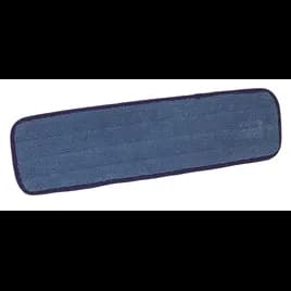 MaxiPlus® Wet Mop Pad 11X5.75 IN Blue Microfiber Pocket 12/Case