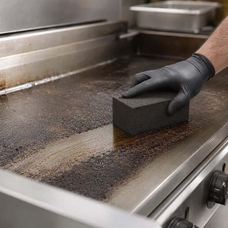 Grill Brick 3.5X8X4 IN 12/Case