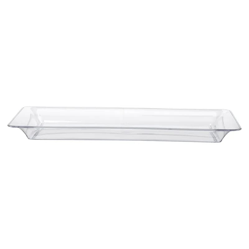 Victoria Bay Serving Tray 12X18 IN Plastic Clear Rectangle 20/Case