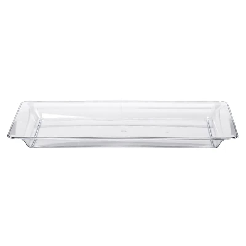 Victoria Bay Serving Tray 12X18 IN Plastic Clear Rectangle 20/Case