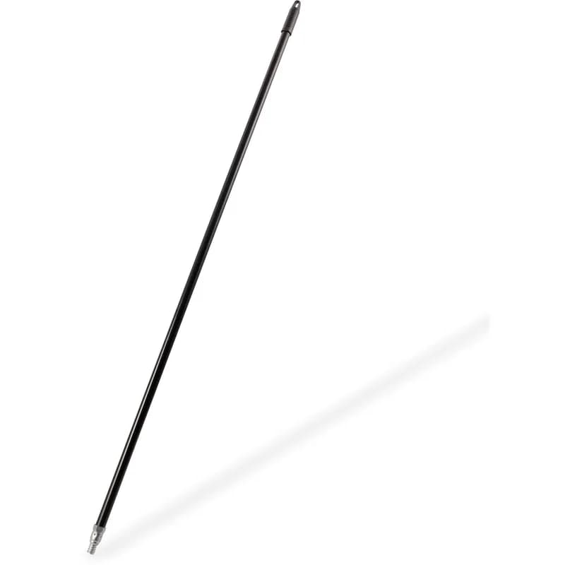 Broom Handle 0.94X60 IN Black Powder Coated Metal Heavy Duty 1/Each
