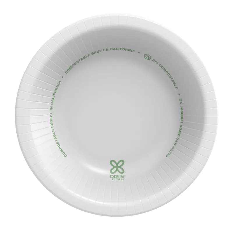 Dixie® Ultra Bowl 12 OZ Paper White Heavy 1000/Case