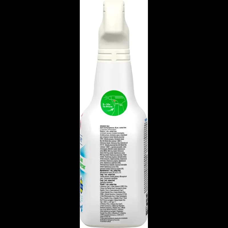 Clorox Healthcare® Fuzion® Unscented Disinfectant Cleaner 1 QT Multi Surface RTU Antibacterial 9/Case