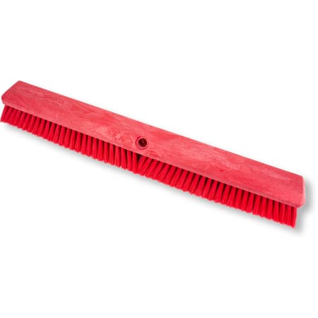 Flo-Pac® Omni Sweep® Multi-Purpose Brush & Handle Kit Red With 24IN Head 1/Pack