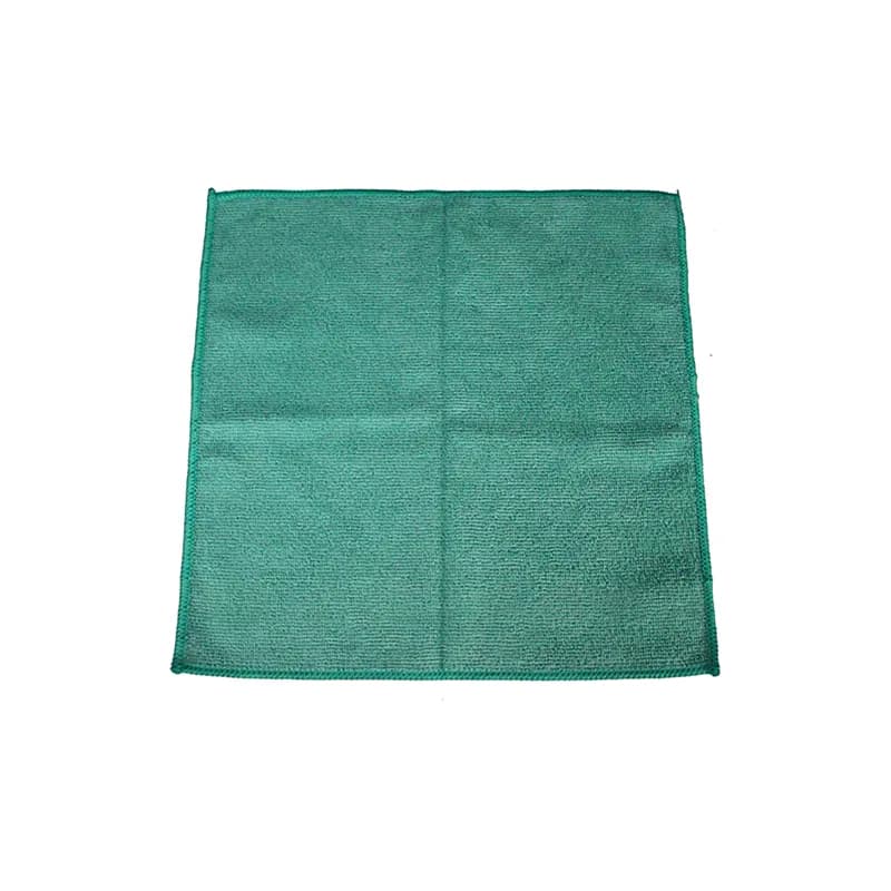 Impact® Cleaning Cloth 12X12 IN Microfiber Green Premium Launderable 12 Count/Bag 20 Bags/Case