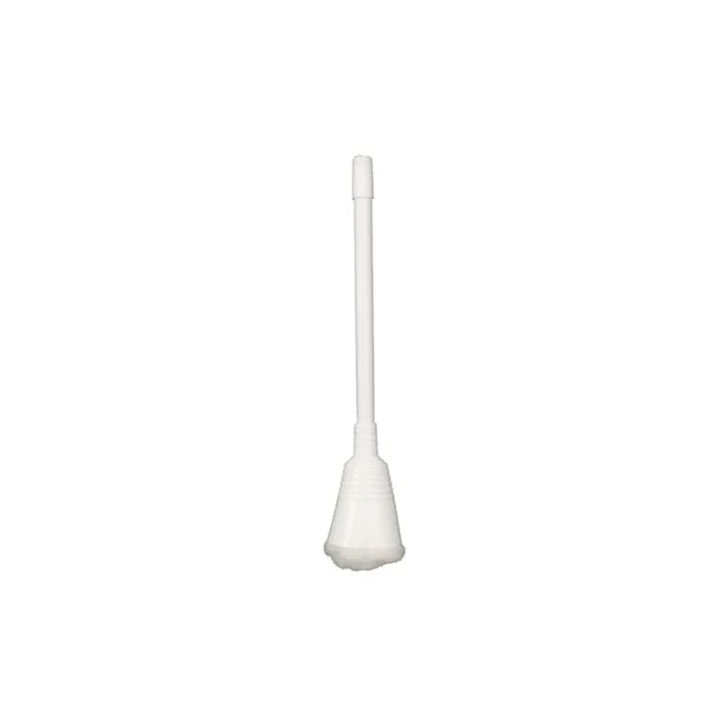 Impact® Toilet Bowl Mop 2.55X2.30X14.10 IN Plastic Polypropylene (PP) White Cone 50/Case