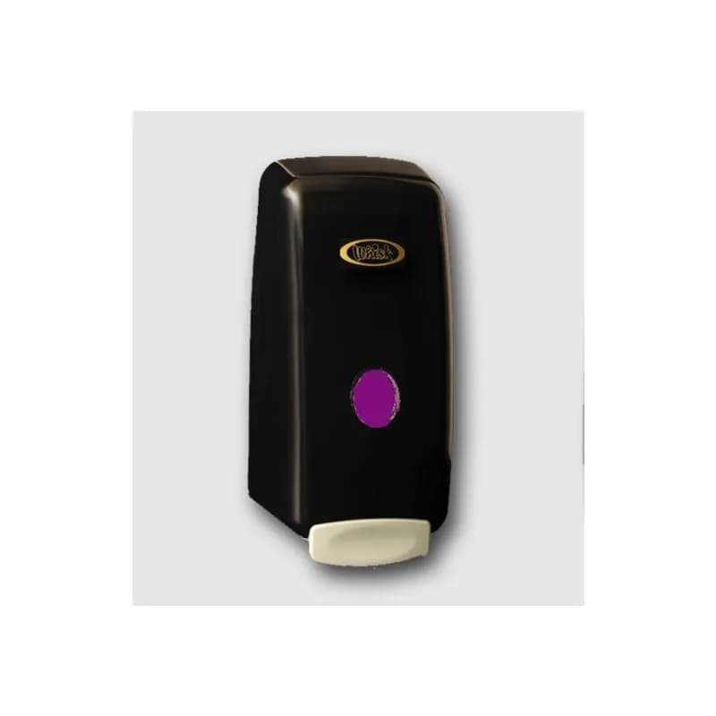 Soap Dispenser Black Plastic Whiskcare 1000mL Cleanshot Liquid Soap 1/Each