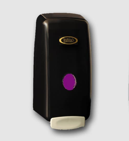 Soap Dispenser Black Plastic Whiskcare 1000mL Cleanshot Liquid Soap 1/Each