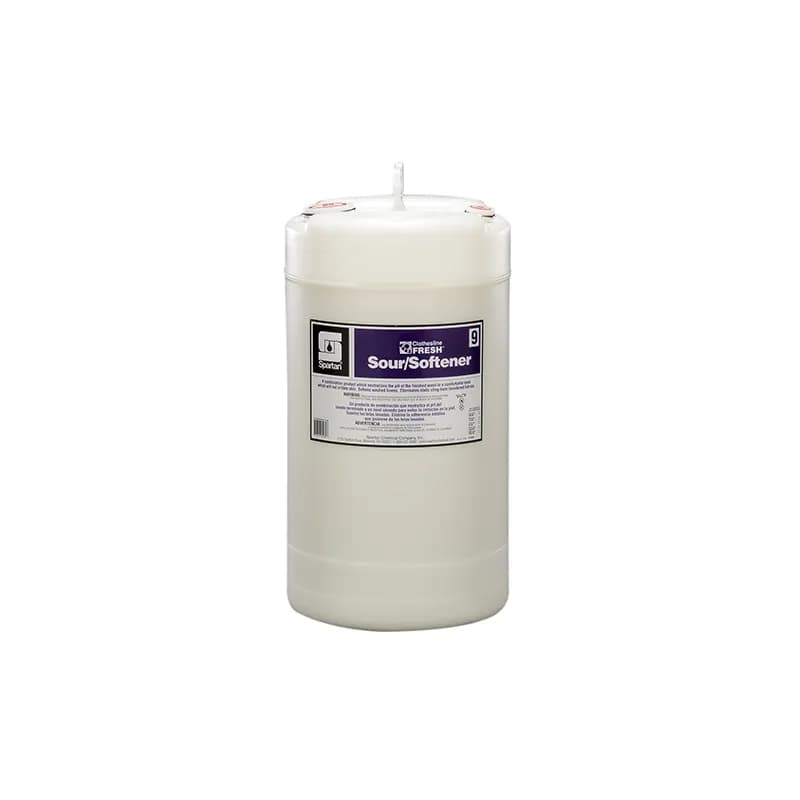 Clothesline Fresh® Sour/Softener 9 Mild Scent Laundry Sour & Softener 15 GAL Acidic Liquid 1/Drum