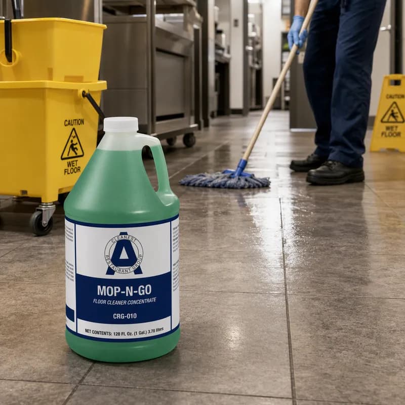 Maxim® Mop & Go Traction Organic Floor Cleaner Concentrate Floor Cleaner 1 GAL Neutral 4/Case
