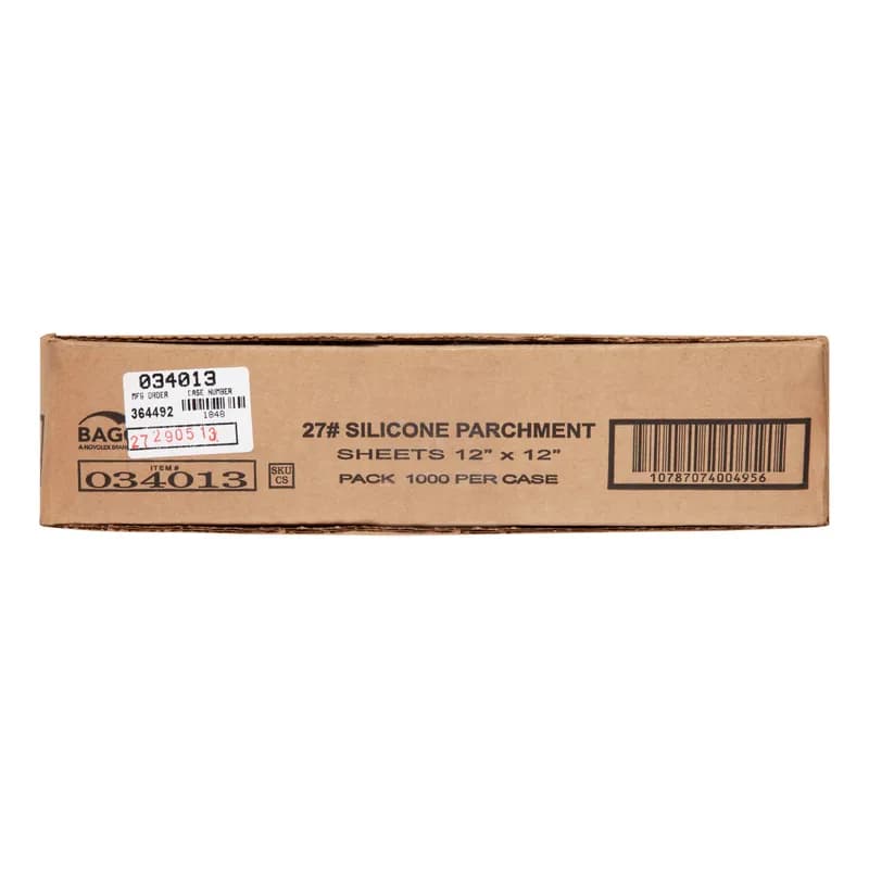 Bagcraft® Pizza Baking Pan Liner 12X12 IN Silicone-Lined Paper Parchment 1000/Case