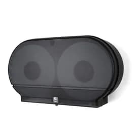 Toilet Paper Dispenser Black Translucent Jumbo (JRT) Twin 1/Each