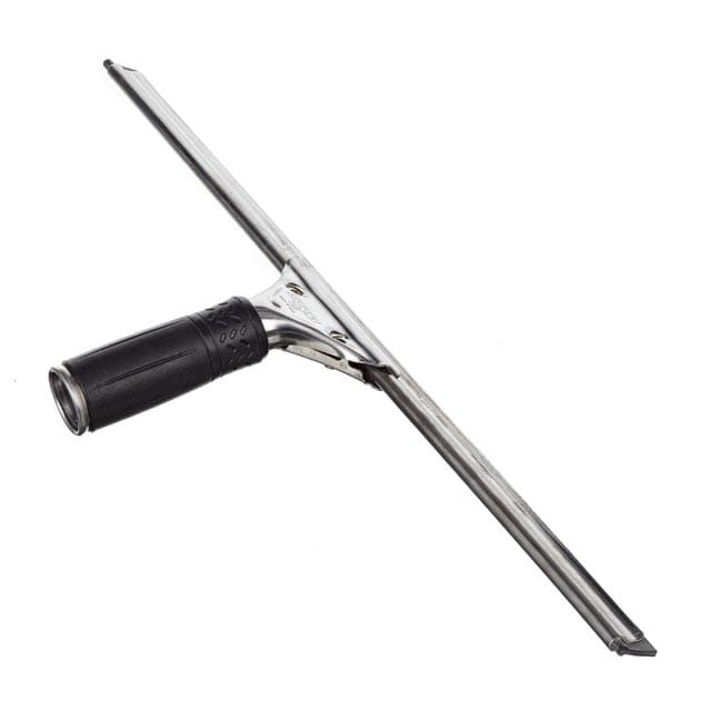 Pro Squeegee 18 IN Stainless Steel Rubber Silver Black 10/Case