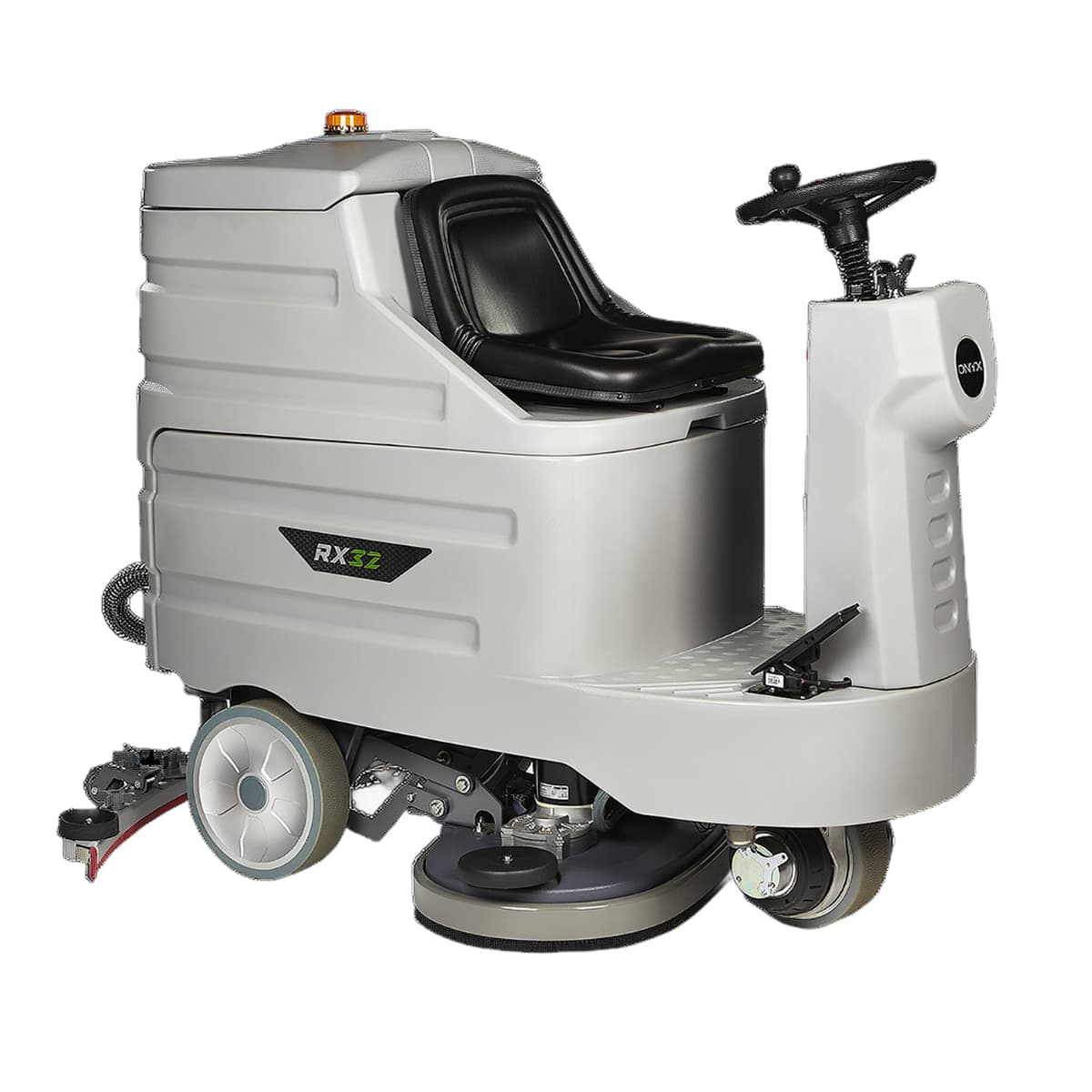 Floor Scrubber 32IN Ride-On AGM No-Maintenance Gel Battery 1/Each