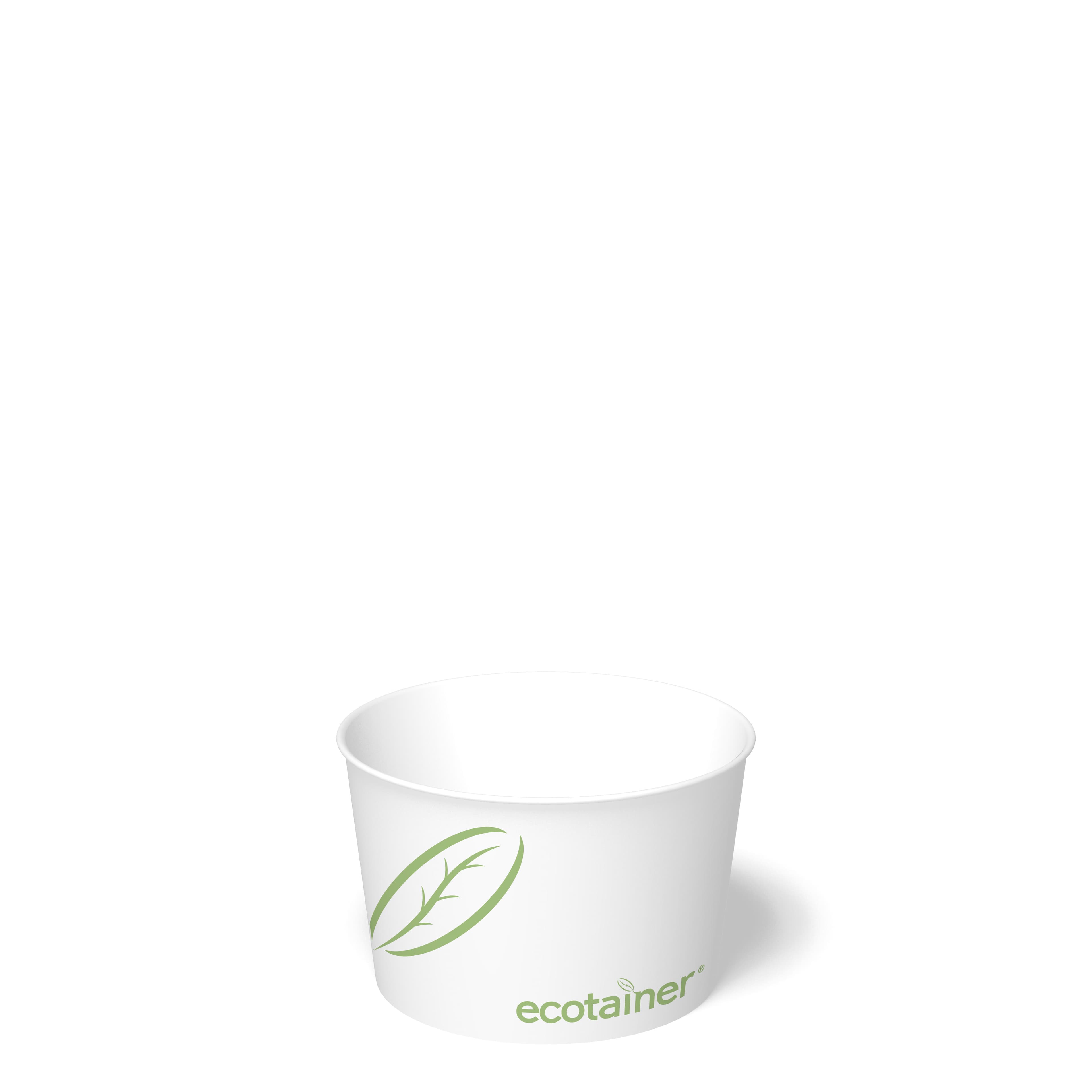 Food Container Base 8 OZ Paper PLA 1000/Case