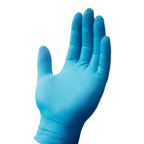 Safety Zone® Examination Gloves Small (SM) Blue 7MIL Nitrile Powder-Free 100 Count/Box 10 Box/Case