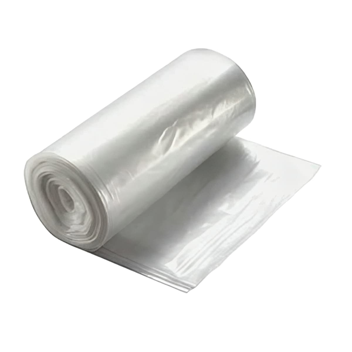Victoria Bay Can Liner 38X60 IN 55 GAL Clear Plastic 16MIC Roll 200/Case