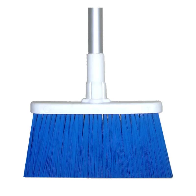 Lobby Broom 9 IN Green Flagged 1/Each