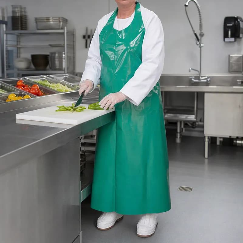 Apron Green 8MIL Vinyl 1/Each