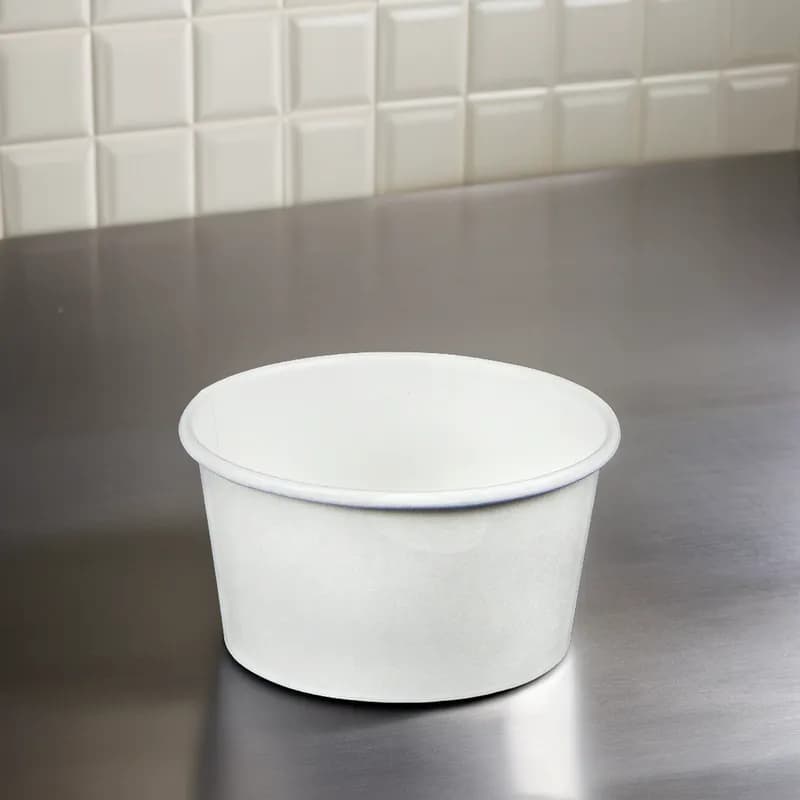 Victoria Bay Hot Food Container Base 12 OZ Paper White 1000/Case