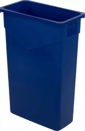 TrimLine™ Trash Can 11X20X30 IN 23 GAL Blue Rectangle LLDPE 1/Each