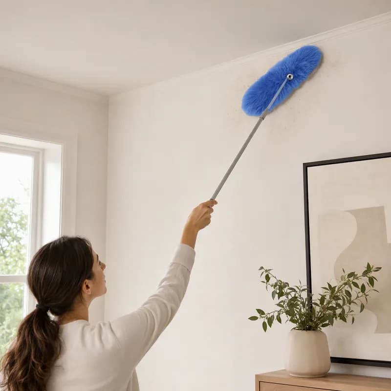 Duster 12X6 IN With Handle Reusable Wall & Ceiling 1/Each