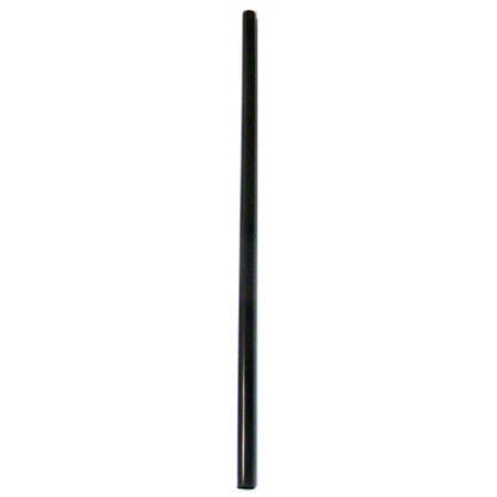 Poly King® Giant Straw 10.25 IN Black Unwrapped 1500/Case