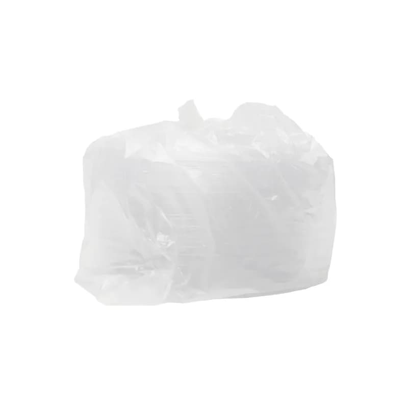 Super Bowl Lid Flat PET Clear Round For 48 OZ Bowl 50/Case