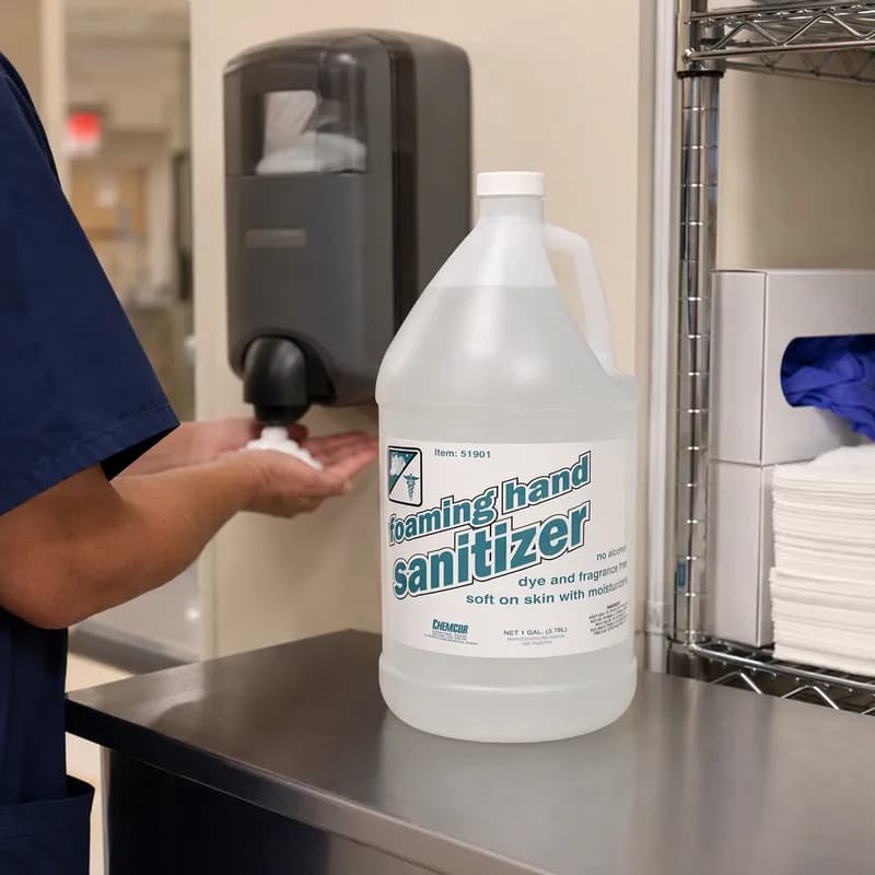 BKZ Instant Hand Sanitizer Foam 1 GAL 4/Case