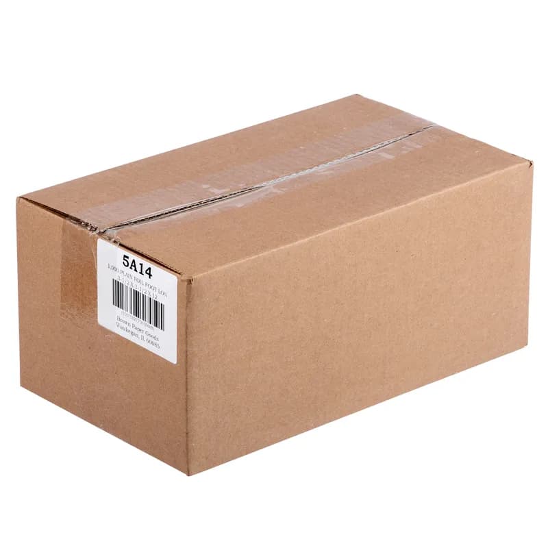 Hot Dog Bag 3.5X1.5X12 IN Foil-Lined Paper Plain 1000/Case