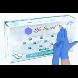 Sentry® Examination Gloves Large (LG) Blue 3.5MIL Nitrile Powder-Free 1000/Case
