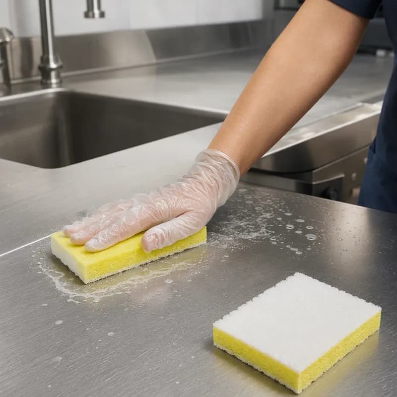 Scrubbing Sponge 6X3.375 IN Cellulose Yellow 20 Count/Pack 1 Packs/Case