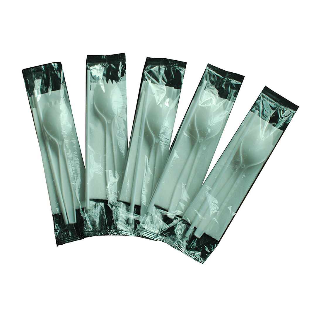 School Lunch Cutlery Kit Heavyweight 1000/Case