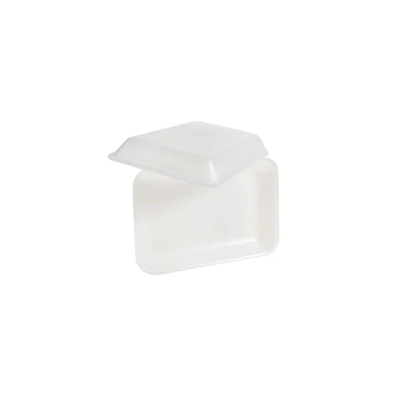 #2 Tray White 125 Count/Pack 4 Packs/Case 500 Count/Case