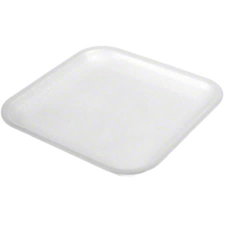 #1 Tray 5.2X5.2X1 IN White 1000/Case