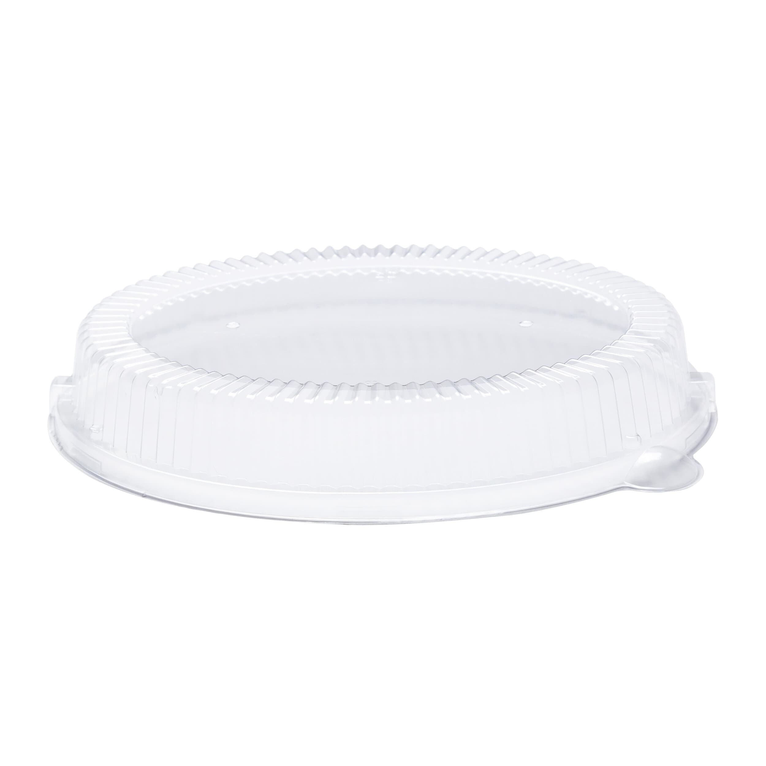 PrimeWare® Lid PS Clear Round For 32 FLOZ Burrito Salad Bowl With Tab Freezer Safe 125 Count/Pack 2 Packs/Case