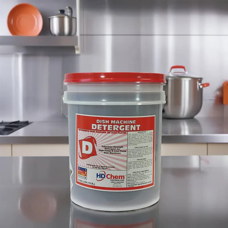 Dishmachine Detergent 5 GAL 1/Pail