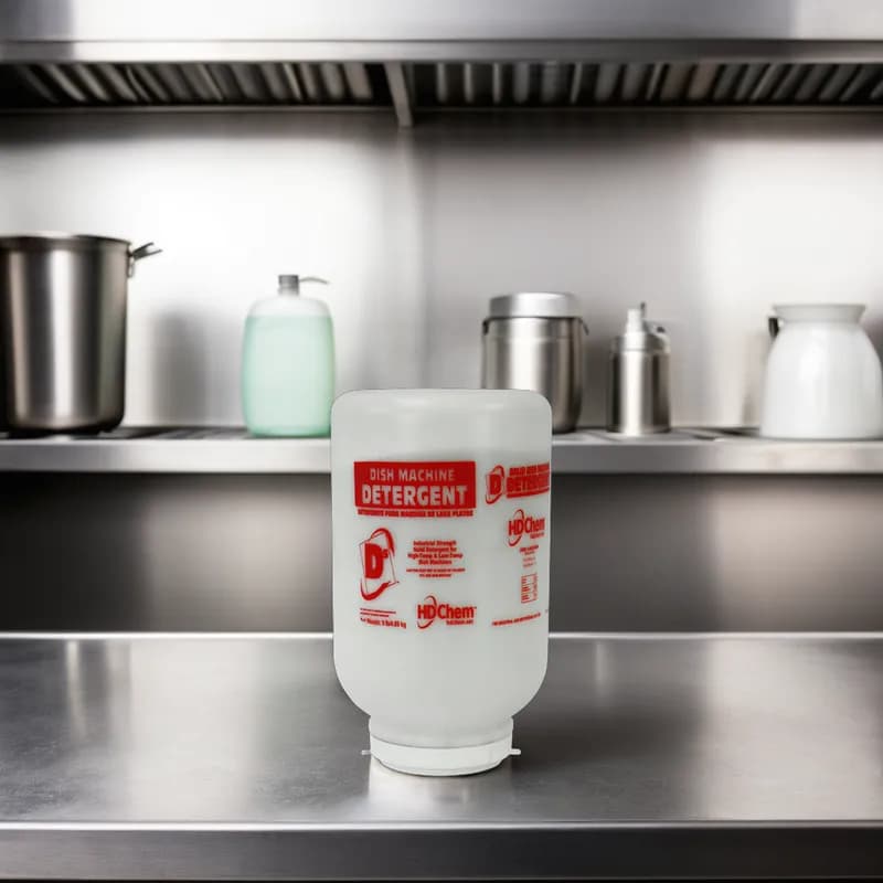 Dish Detergent 9 LB Solid Cap 4/Case