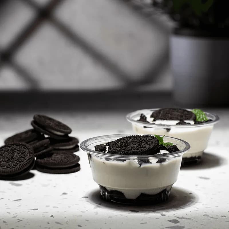 Karat® Dessert Container 5 OZ PET Clear 1000/Case